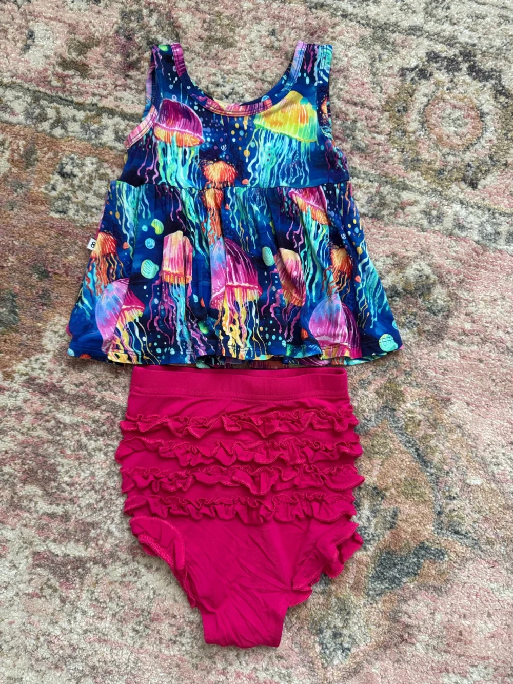 Bums & Roses tank and bloomer set